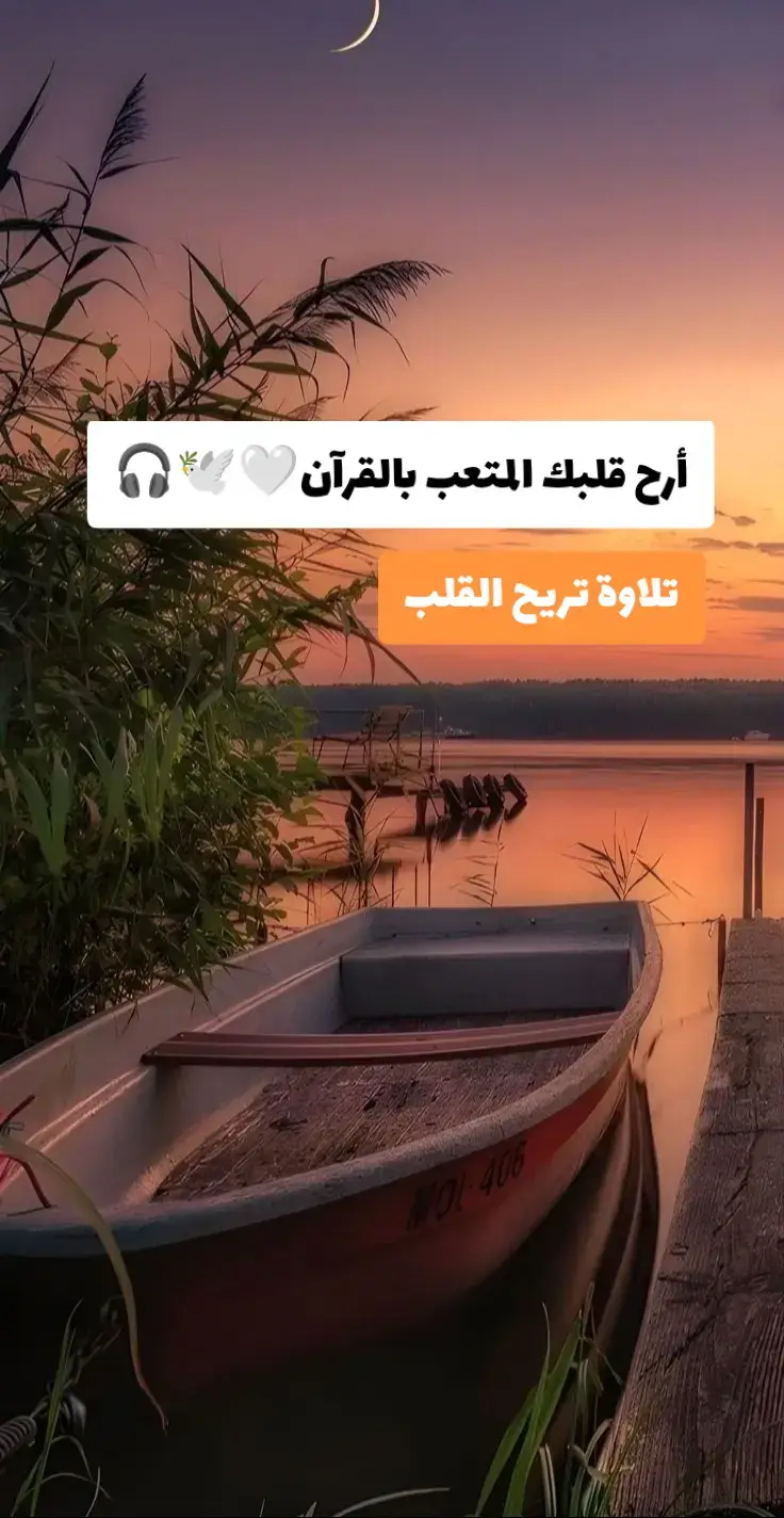 أرح قلبك المتعب بالقرآن🤍🕊️🎧