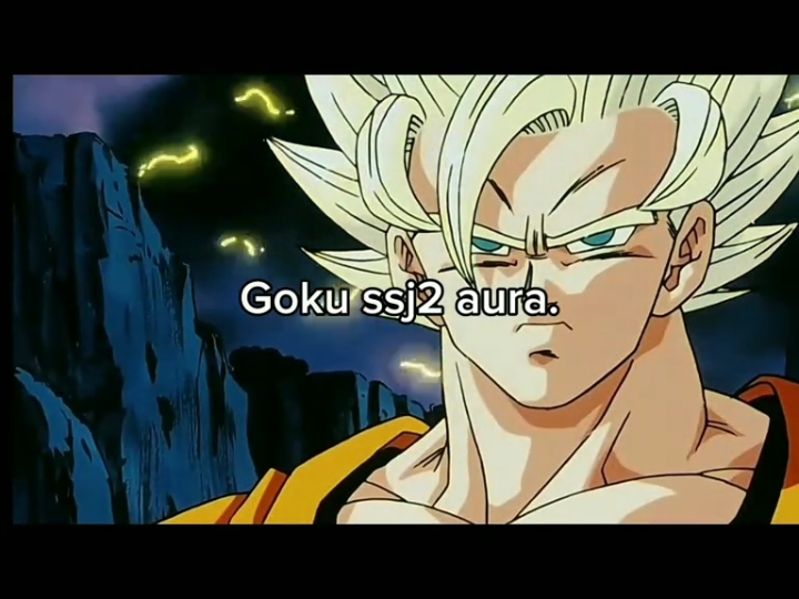 Goku aura. #dbz #aura #songoku #dragonball #dragonballz