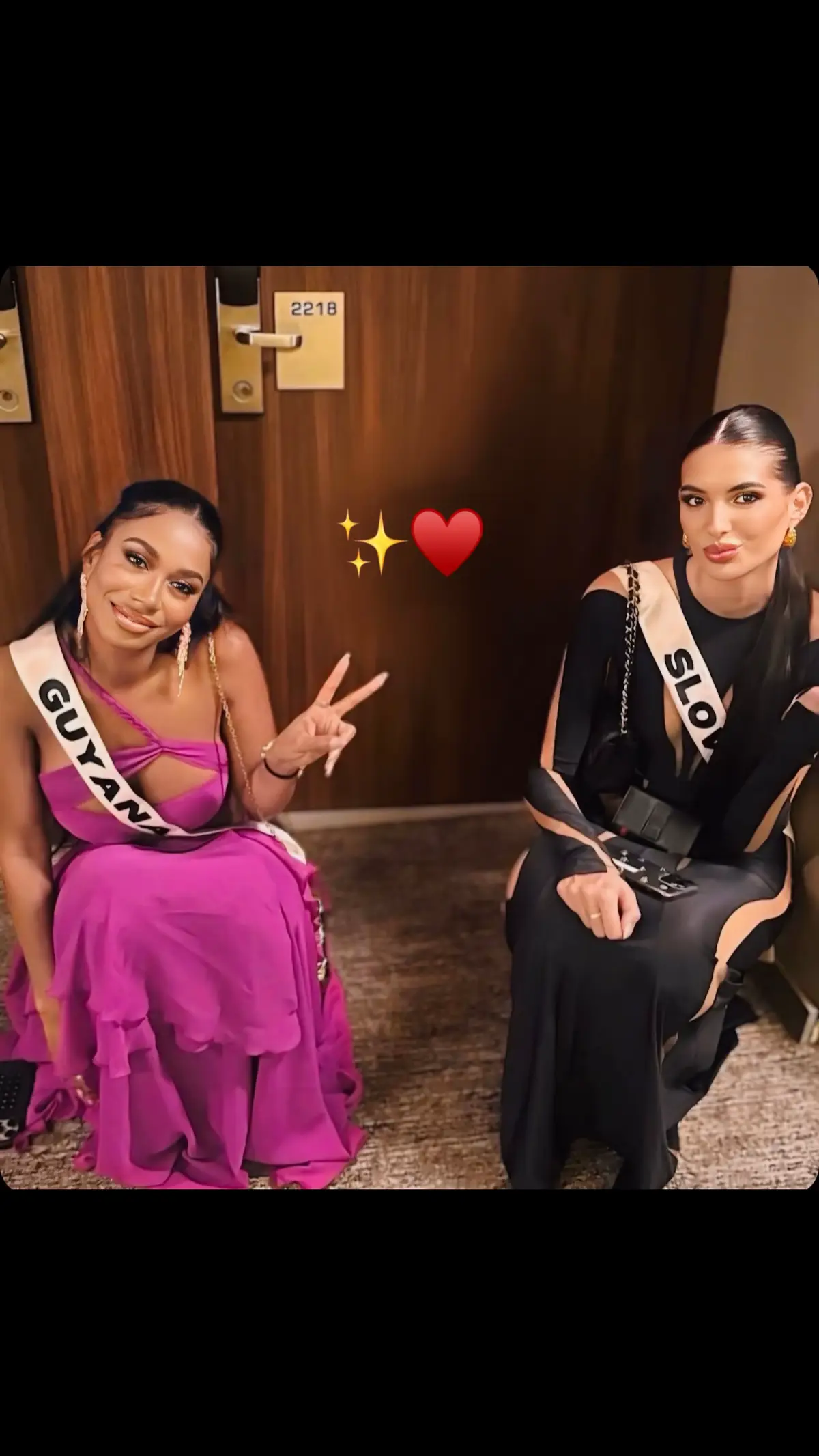 Universe Bestfriend/Roomate ♥️🇬🇾 #missuniverse #missuniverse2024 #missuniverseguyana #arianablaize #fyp #mexico #philippines🇵🇭tiktok #tiktokviral #fypp #stitch #slovakia #slovakia_tiktokers 