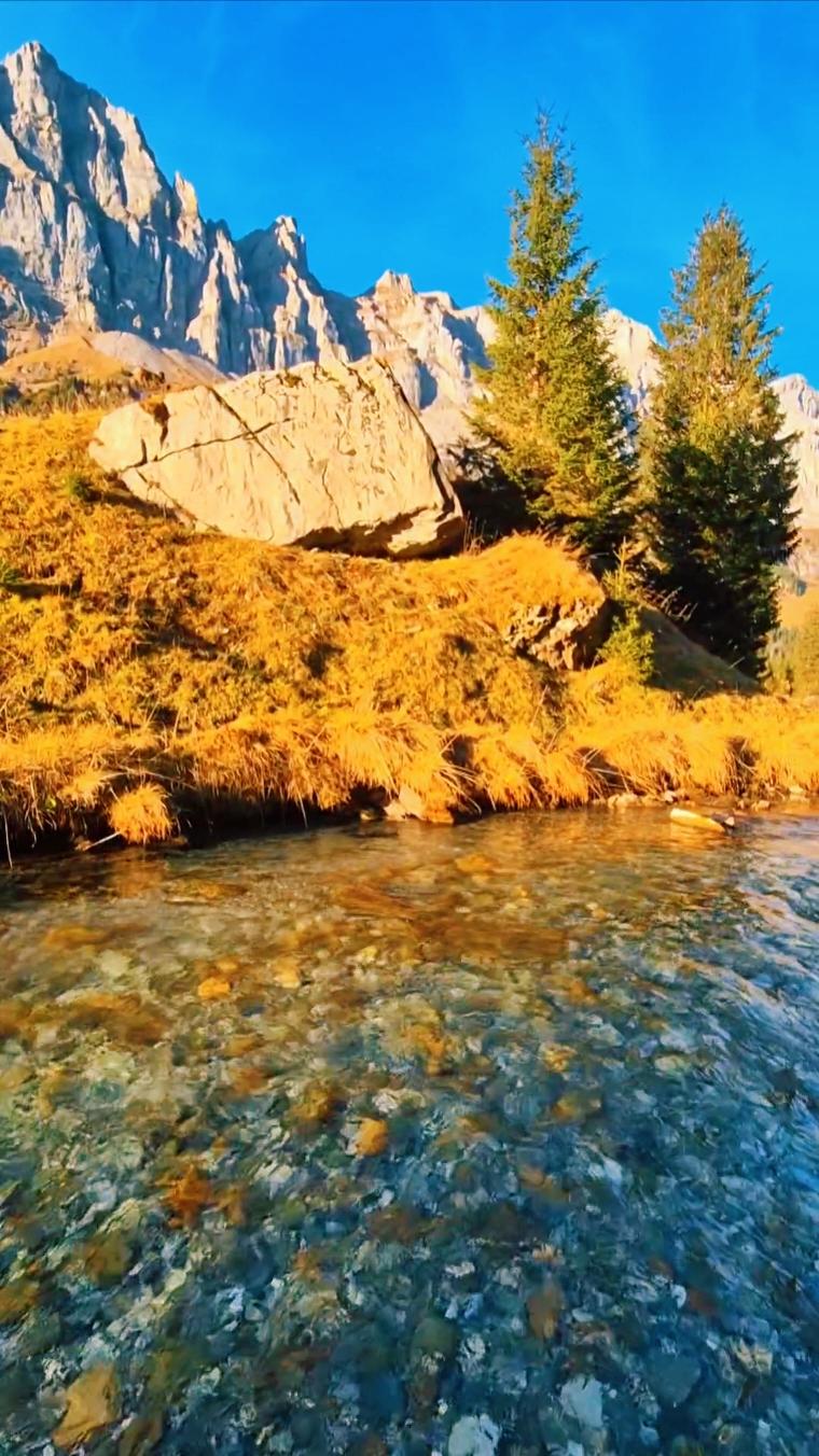 Nature 🇨🇭💚🩵   #switzerland #river #stream #water #waterlover #watervibes #nature #naturelover #naturevibes #goodvibes #swissalps #mountain  #swissnature #fyp #swiss #scenery #landscape #relaxingvideos #relaxing #enjoy #Outdoors #peaceful  #lovenature #natureathome 