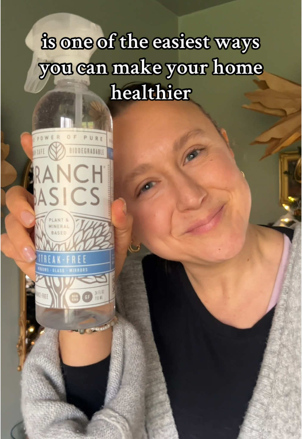 plus, it smells so *clean* @Branch Basics  #bestnontoxiccleaningproducs #fragrancefree #parabenfree #phalatefree #nontoxic #Sustainability #sustainable #sustainableliving  