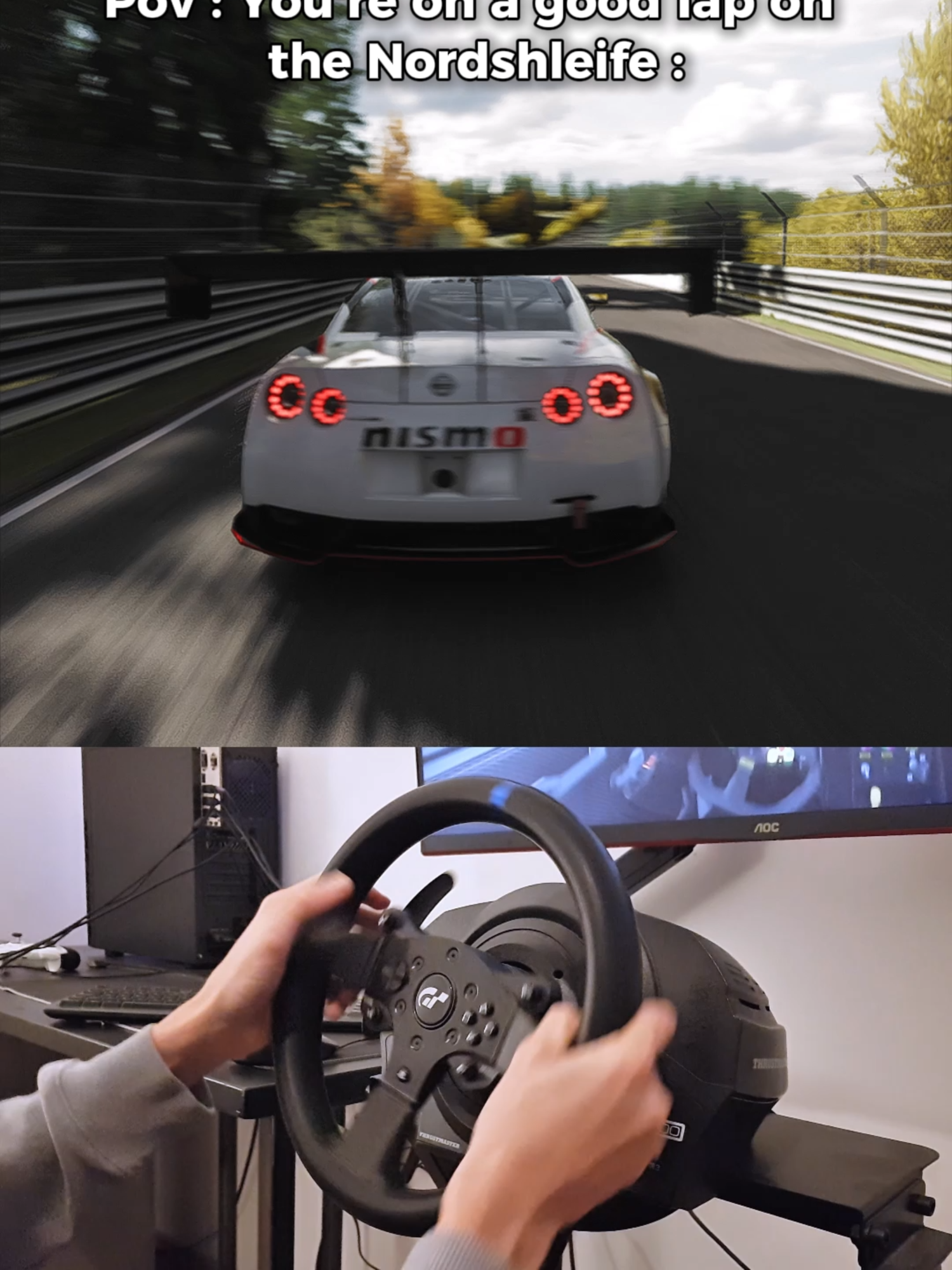 This game is a bit too realistic 💀 #mercedesclr #mercedesclkgtr #simracing #granturismo