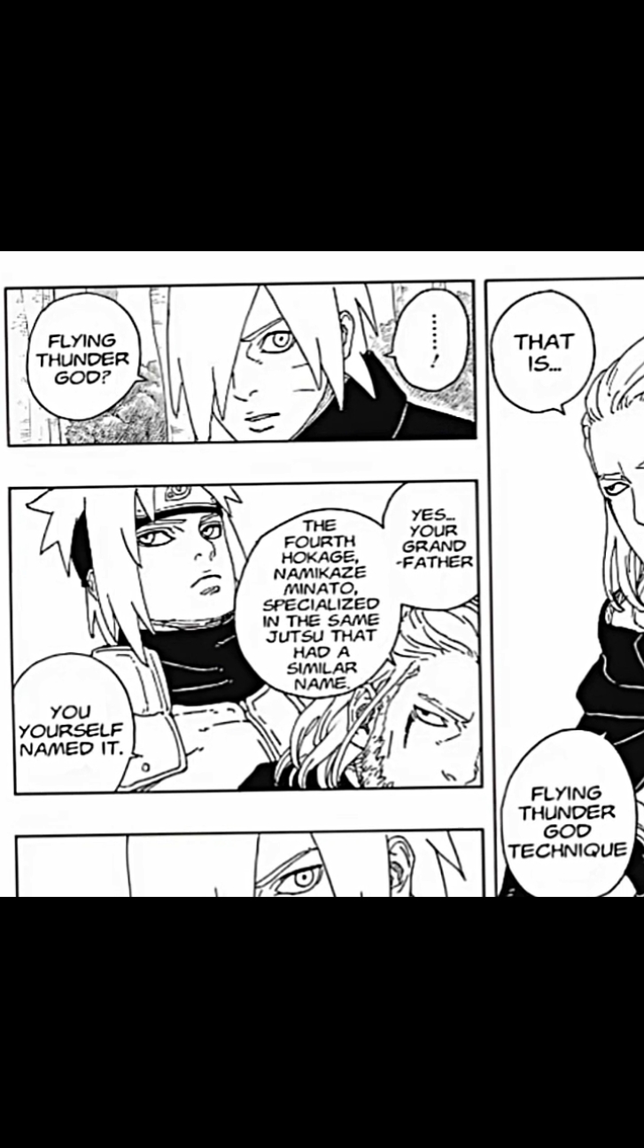 Buseetttttt🤯Minato bisa hirashin karena pengembangan dari Hokage me-2, sementara itu Boruto di universe lain yg dilihat KK, membuat jutsu variannya sendiri berdasarkan jikukan ninjutsu Otsutsuki, BAHKAN TANPA MENGETAHUI NAMA/JUTSU HIRASHIN MINATO, BORUTO MENAMAI JUTSU ITU SAMA DENGAN NAMA HIRASHIN ITU SENDIRI 🔥🔥🔥