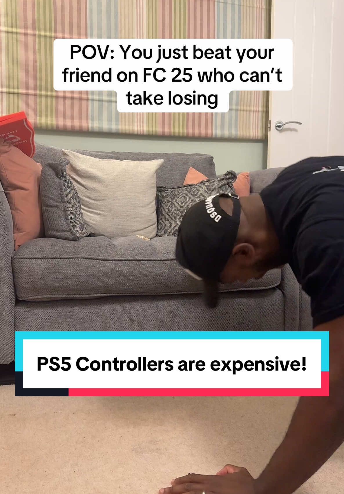 Bro, those PS5 controllers are expensive 😭 #fc25 #ps5 #fyp #foryoupage #viral 