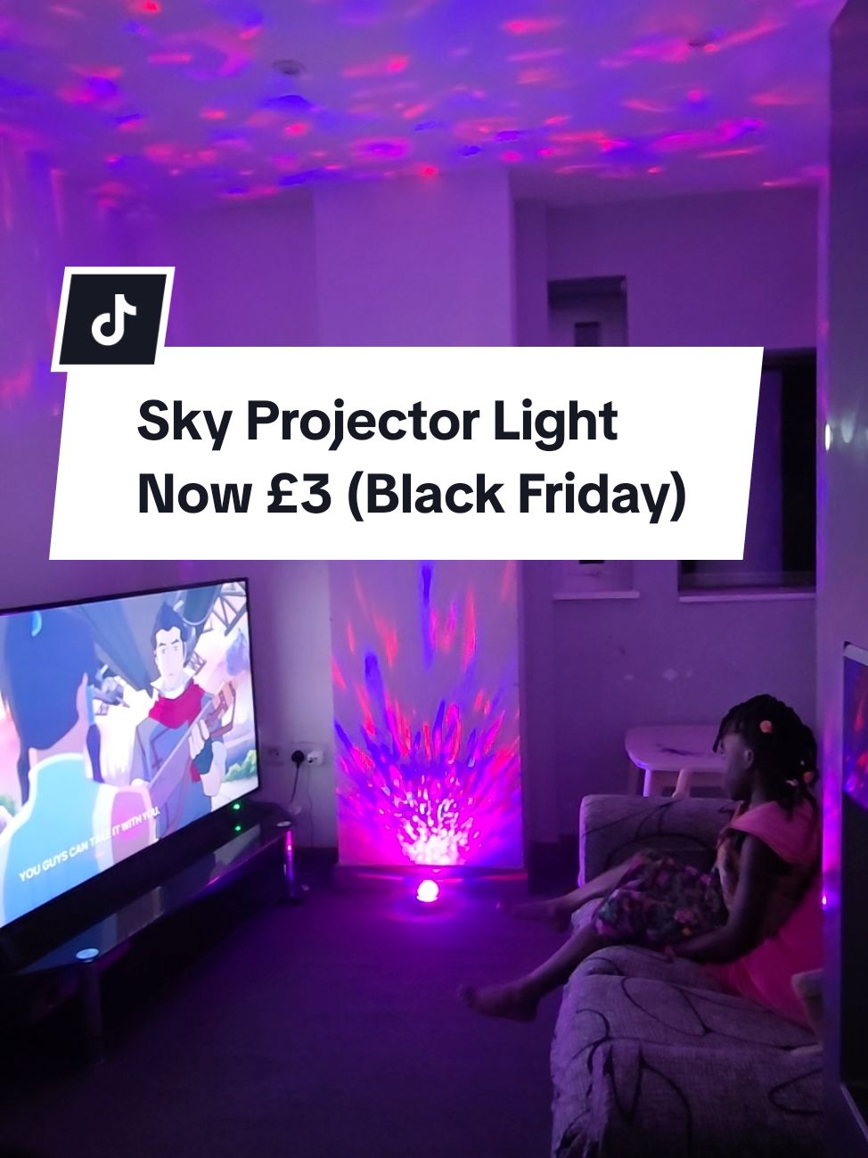 This Sky Projector Light can add ambience to any part of your house  . #projector #bedroom #skylight  #tiktokmademebuyit #blackfridaydeals #nightlight 