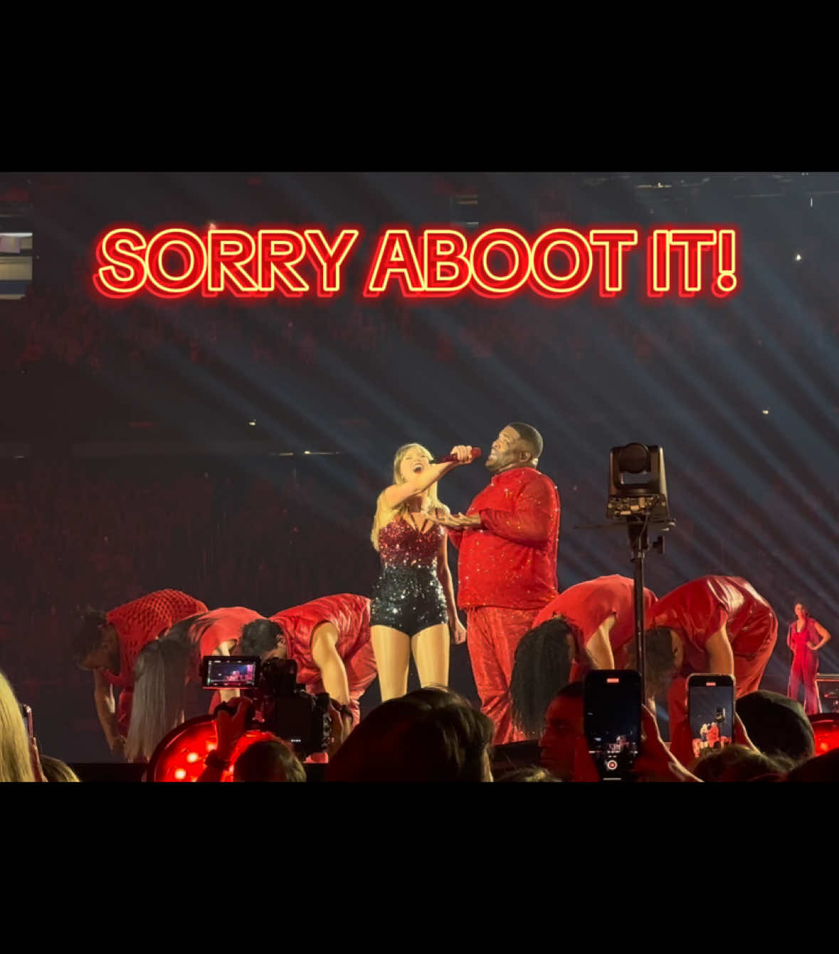 Sorry Aboot it❣️ @Kam N. Saunders @Taylor Swift @Taylor Nation #taylorswift #kamsaunders #erastour #torontoerastour #taylornation #fyp #toronton1 #toronto #weareneverevergettingbacktogether #sorryabootit #sorryaboutit #theerastour #red #fyp 