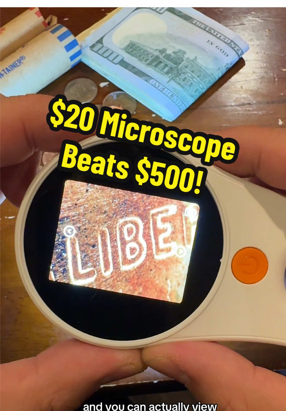 🔥 Is this $20 microscope making professional ones obsolete? With a 2” HD display and one-click photo capture, it’s changing the game. #Microscope #tiktokshopblackfriday #giftsforhim #giftsforher #blackfridaydeals 