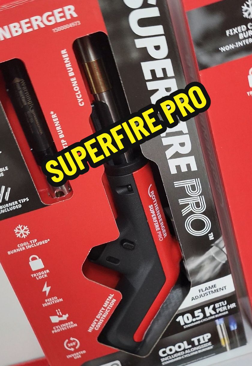 #plumbing #plumber Rothenberger SuperFire Pro & QuickFire Pro 