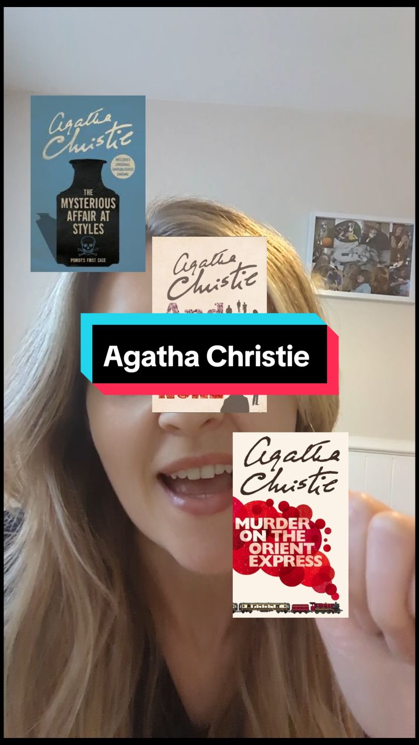 Just another post about the GOAT #agathachristie #BookTok #bookgirlies #thrillerbooks #cosycrime 