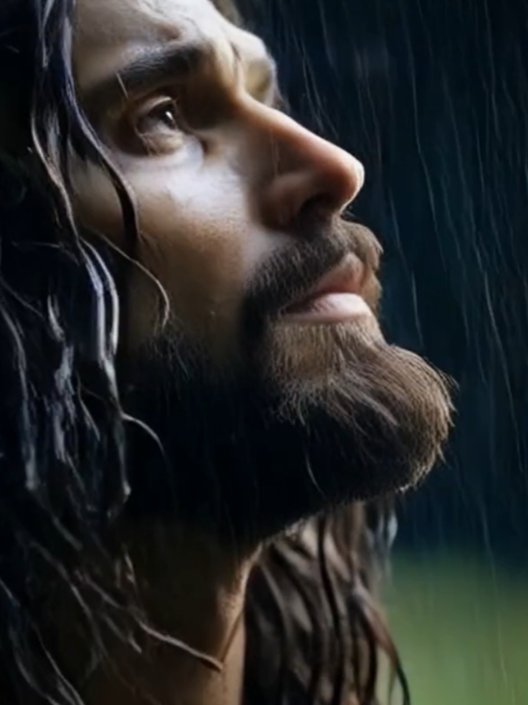 Jesus in the rain #jesus