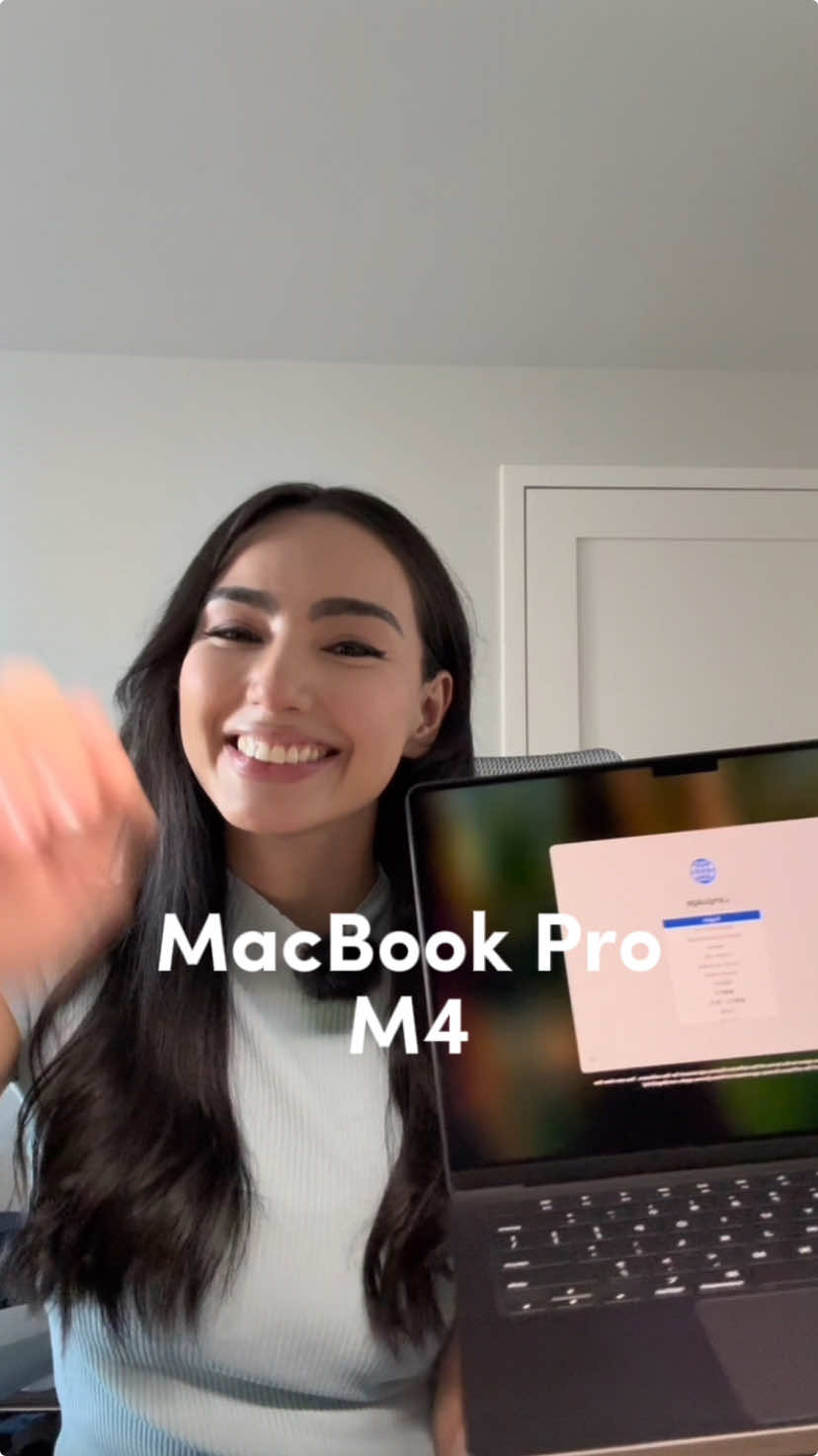 unboxing the 2024 m4 macbook pro ^_^ she’s beautiful and iconic but my 2021 m1 macbook pro will always be famous… excited to set it up tho!! #programming #setup #apple #macbook 