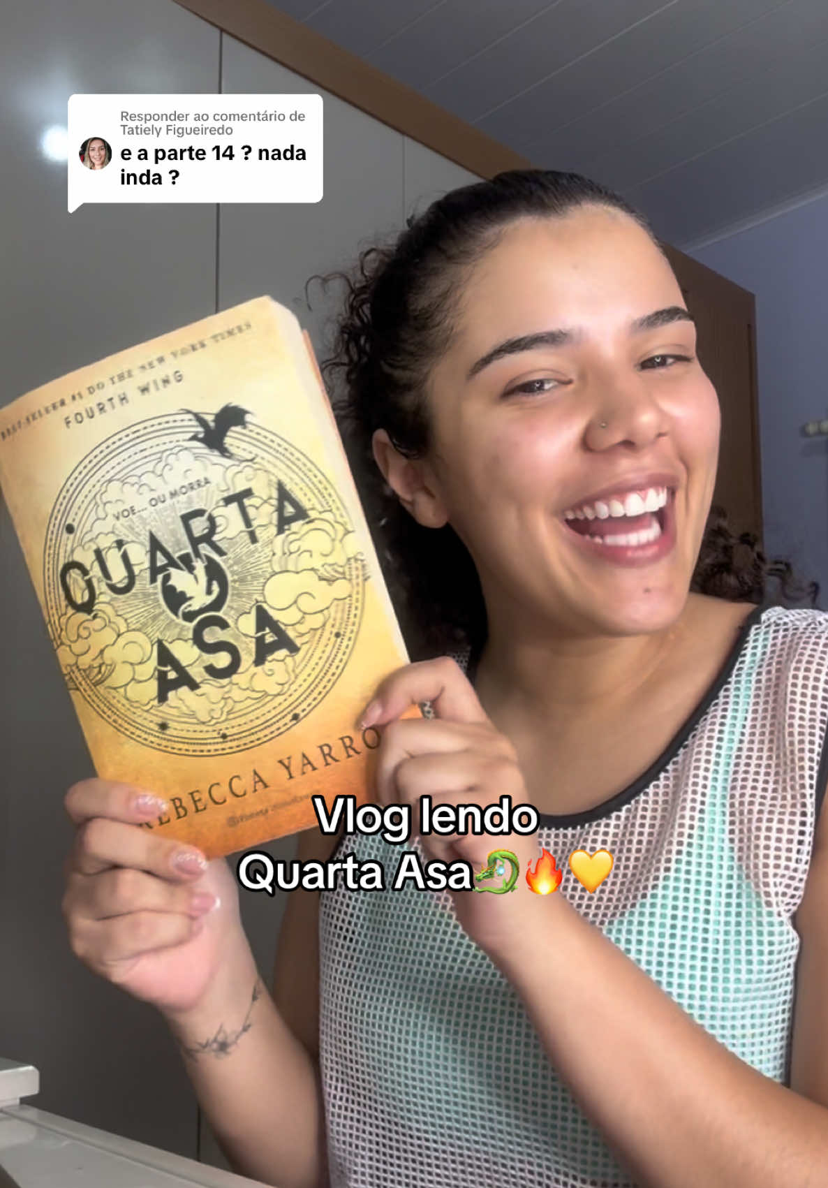 Respondendo a @Tatiely Figueiredo Querem parte 15?🥰#quartaasa #BookTok #readingvlog #fourthwing 