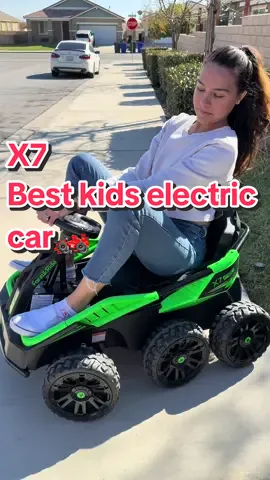 Fanttik Ride X7 Pro electric kids car🏎️ This thing is STACKED🔥 #fanttikride #toycar #electriccar #kidselectriccars #fanttikridex7 @Fanttik Collection #childrenscar #electrictoycar 