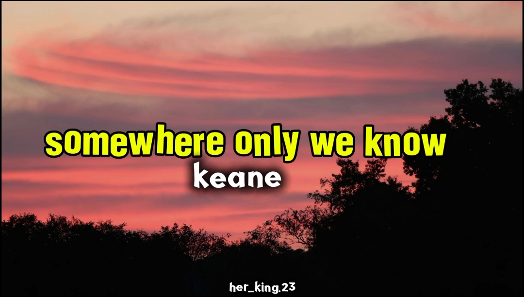 Keane - somewhere only we know | Lyrics ( slowed-reverb) #fyp #lyrics #somewhereonlyweknow #foryoupage #sadsong #sadvibes 