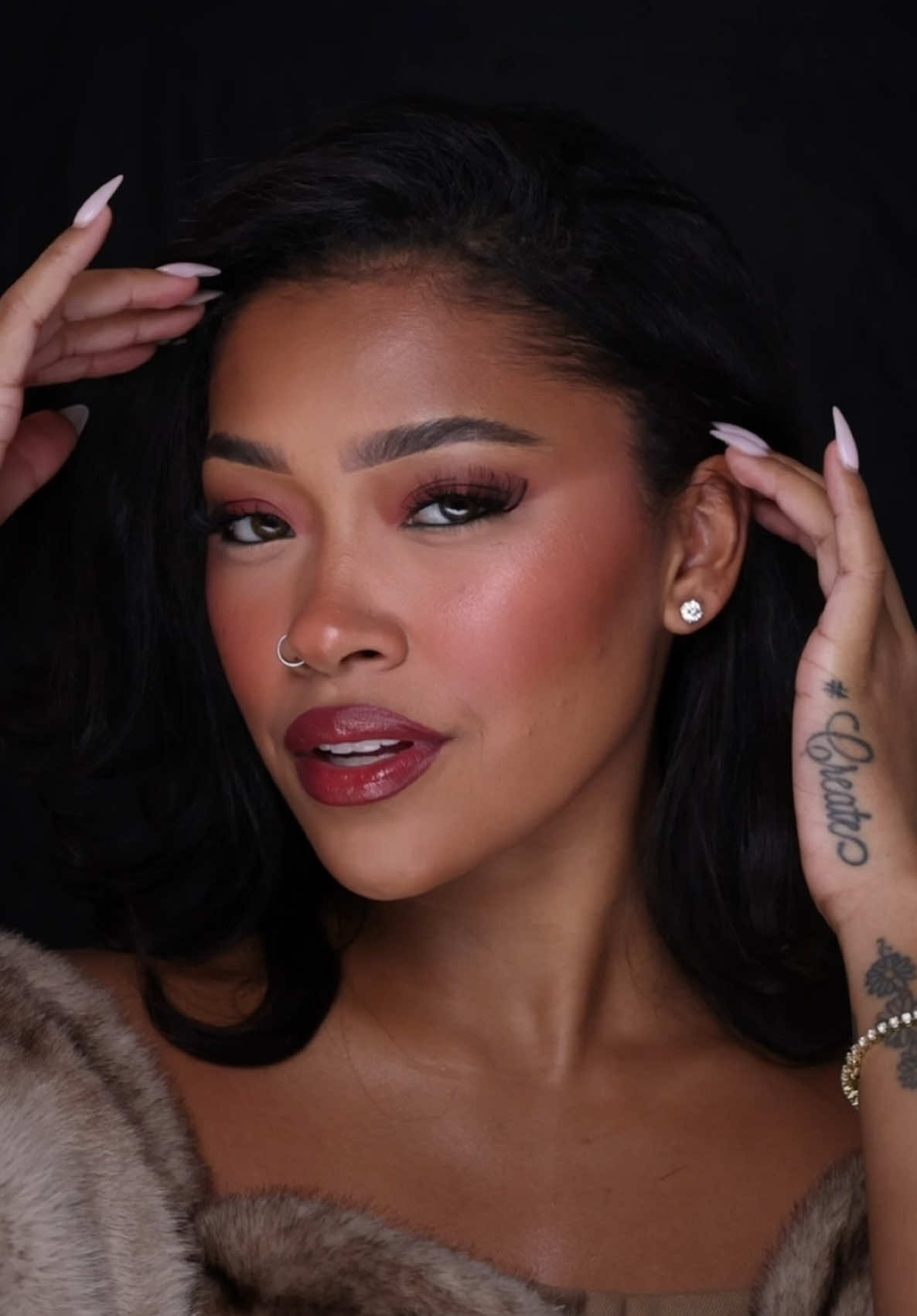 ESCAPISM SZN. 🍒 #makeuptransition 