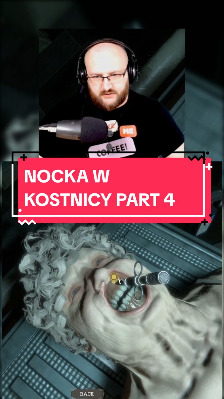 NOCKA W KOSTNICY PART 4  Gra: THE MORTUARY ASSISTANT  #dlaciebie #zabawne #śmieszne #streamer #reels 