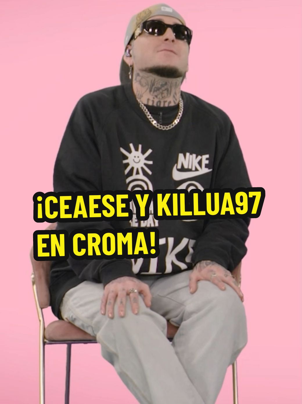 “UN CLÁSICO DE CELEBRACIONES” 🥳🎶🎤 🗣️ Ceaese y Killua97 se la jugaron con la dinámica de #CromaCHV y adivinaron una recordada canción de Tommy Rey.  #CHVStreaming 👾 