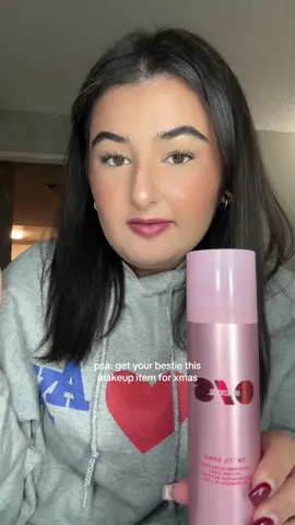 i would literally not be able to live without this setting spray like pls mever get rid of it😂 @ONE SIZE BEAUTY @Patrick Starrr #onesize #onesizebeauty #onesizesettingspray #makeup #makeupfavorites #christmasideas #christmas #giftideas 