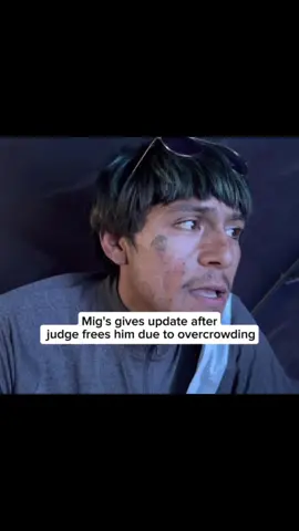 Mig's gives update after judge frees him due to overcrowding #homeless #talesfromthestreets #fyp 