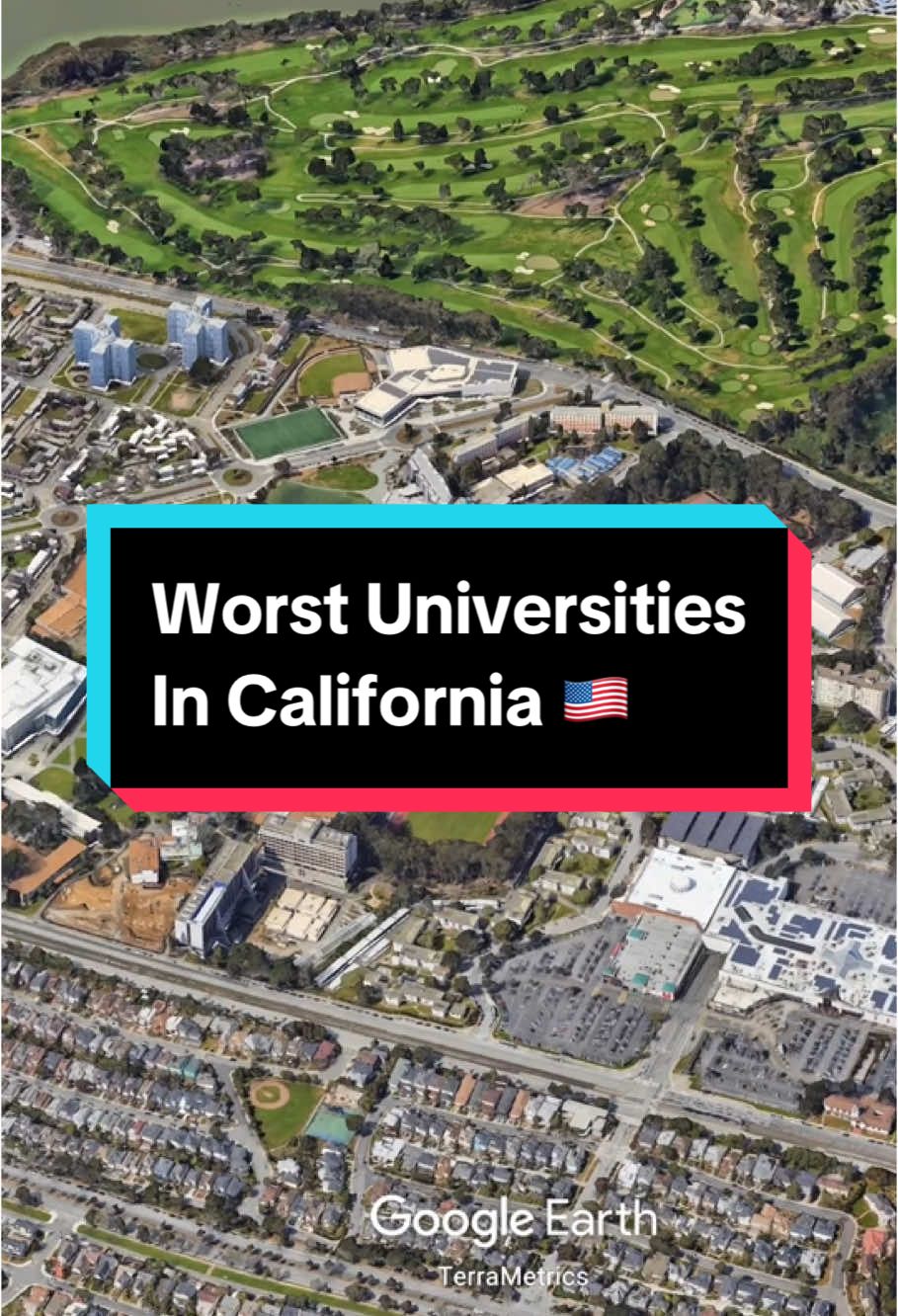 Worst Universities In California 🇺🇸 #california #unitedstates #university #worst #ranked #top15 #chatgpt #us #googleearth #school #northamerica #schoollife #universitylife 