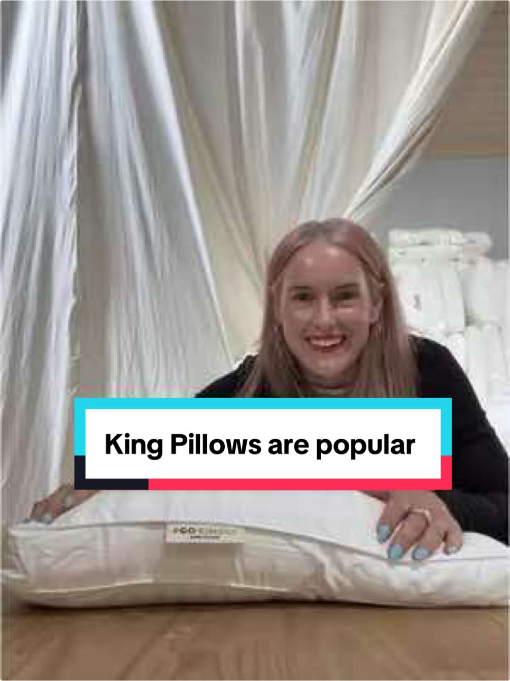 King Pillows are popular this year, everyone must have upgraded their beds to king & superking!   DW: if we run out we’ll rush through another production next week ✅ 