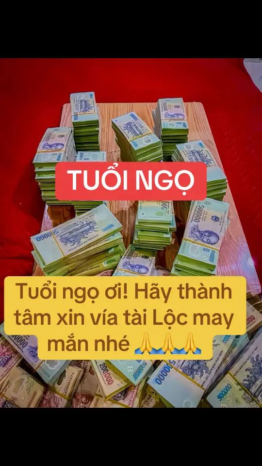 Tuổi ngọ ơi! Hãy thành tâm xin vía tài Lộc may mắn nhé 🙏🙏🙏#phatphapnhiemmau #phatphap #12congiap #tamlinhhuyenbi 