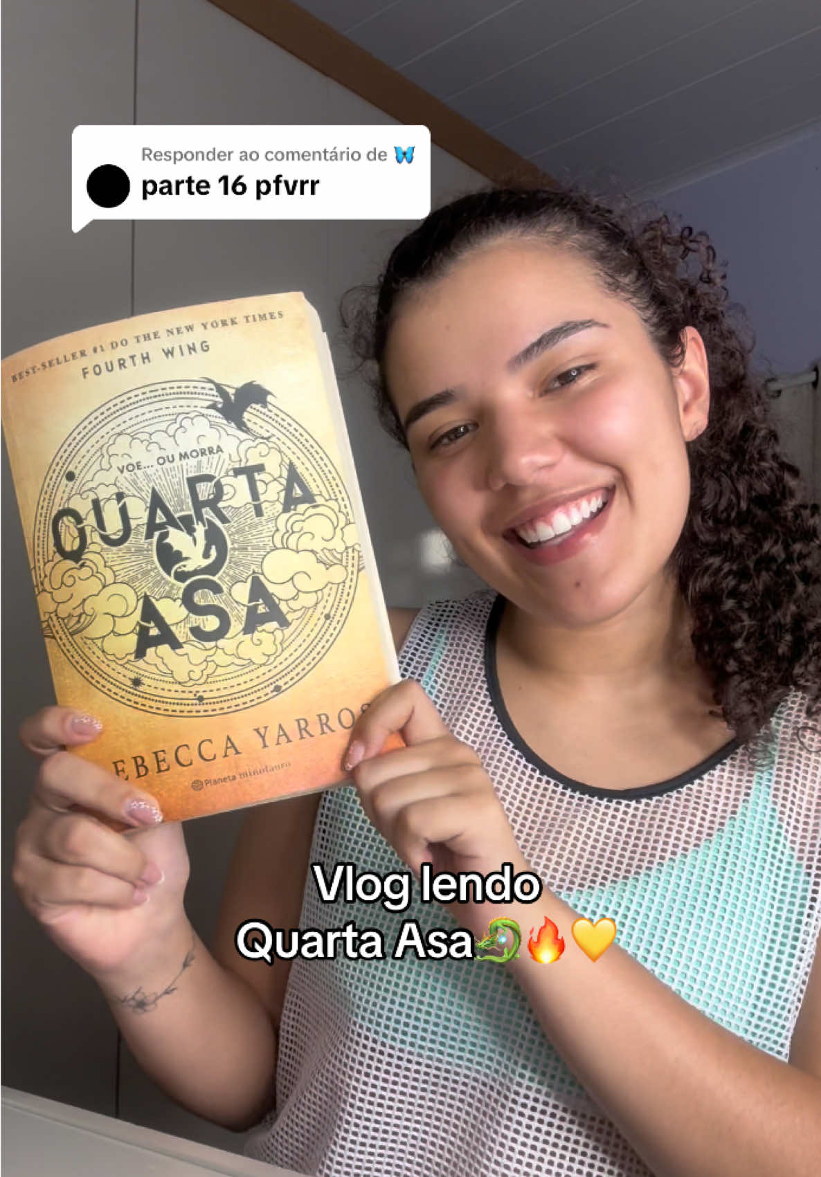 Respondendo a @🦋 Querem parte 17?🤭#quartaasa #BookTok #readingvlog #fourthwing 