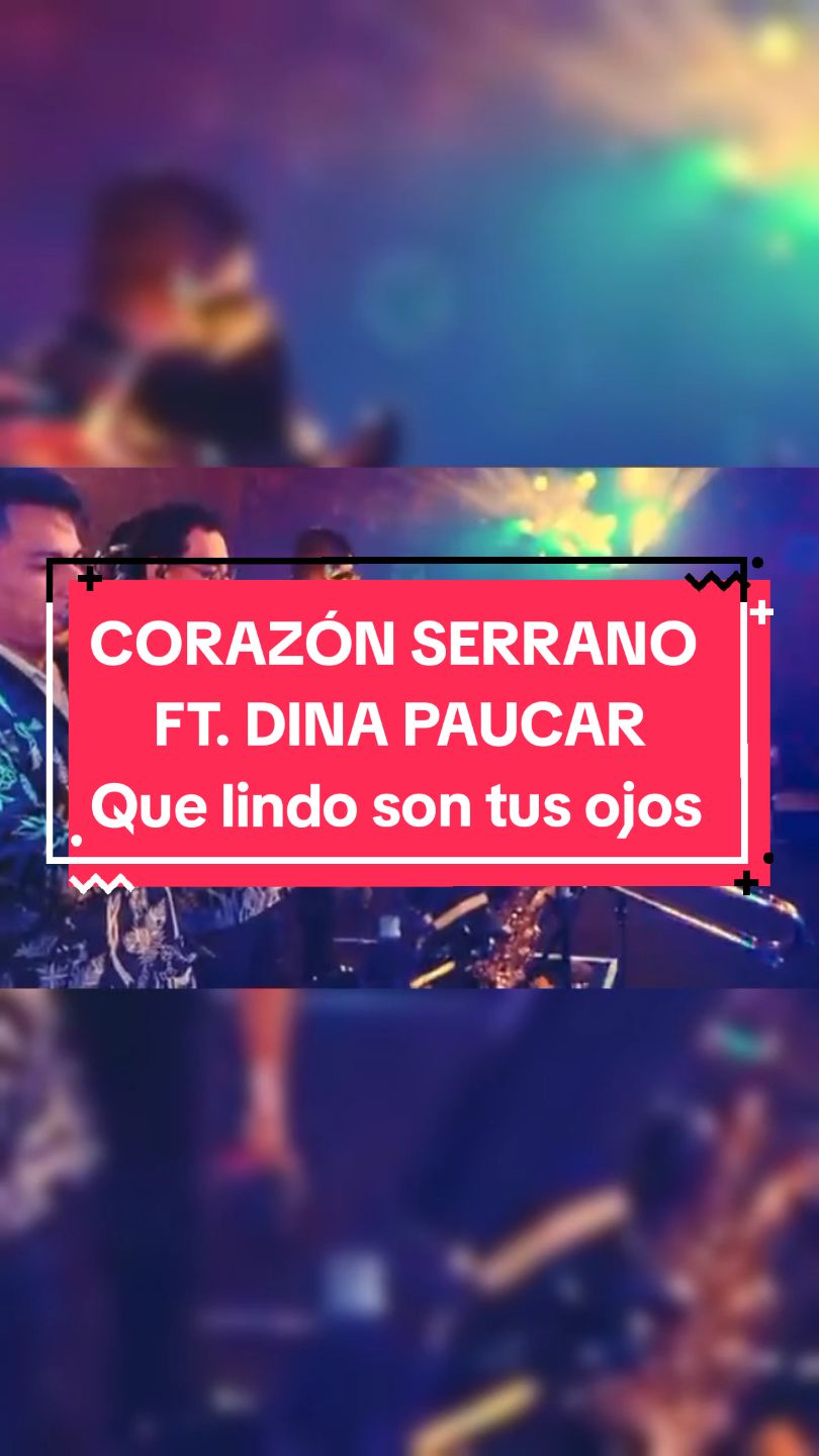 Que lindo son tus ojos - Corazón Serrano ft. Dina Paucar 🎤🎵🎶🎧🌻🖤🩷🌻 Excelente duo 👏👏 Irma guerrero y Dina paucar  🎧🎶🎵🎤 Que lindo son tus ojos Que dulce son tus labios Hermoso chico eres tú de lindos ojitos negros  . . #corazonserrano #dinapaucar #quelindosontusojos  #musica  #corazonserrano♥️🇵🇪🥰 #corazonserranoperu #dinapaucar_folklore #Cumbia #cumbiaperuana #folklore #folkloreperuano #cumbianorteña #cumbiasonidera #kiaralozano #viral_video #lonuevo #musicaperuana #musicaperuana🇵🇪 #cumbiaperuana #fyp #foryoupage #parati #cumbiaperuana🇵🇪 #cumbiaperuana🇵🇪❤️ #huancayo_perú🇵🇪❤ 