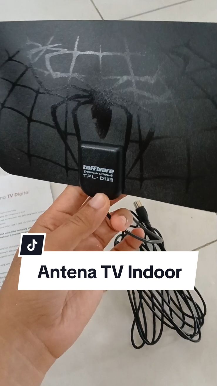 [Taffware] Antena TV Indoor Untuk Siaran Digital #antena #siarandigital #digital