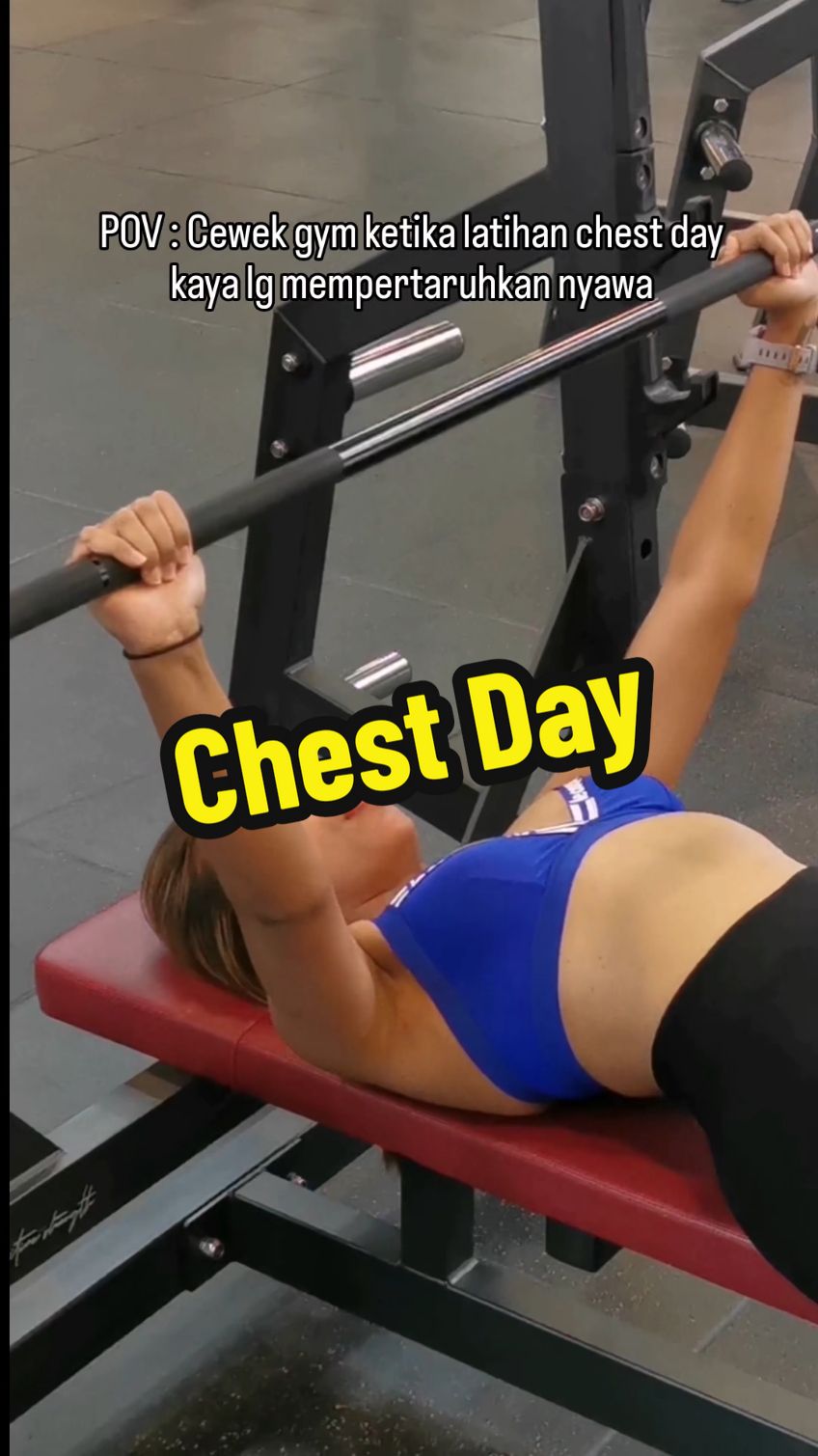 Realita cewek gym kalo pas chest day 😂😂😂 #gym #gymgirl #gymmemes #gymmotivation #Fitness #FitnessLifestyle #fitnessmotivation #fitnessmemes #strongwomen #girlwholift #obsessed #with #progress #gymvideo #gymaddict #gymrat #gymoutfit #fitnessaddict #fitnessjourney 