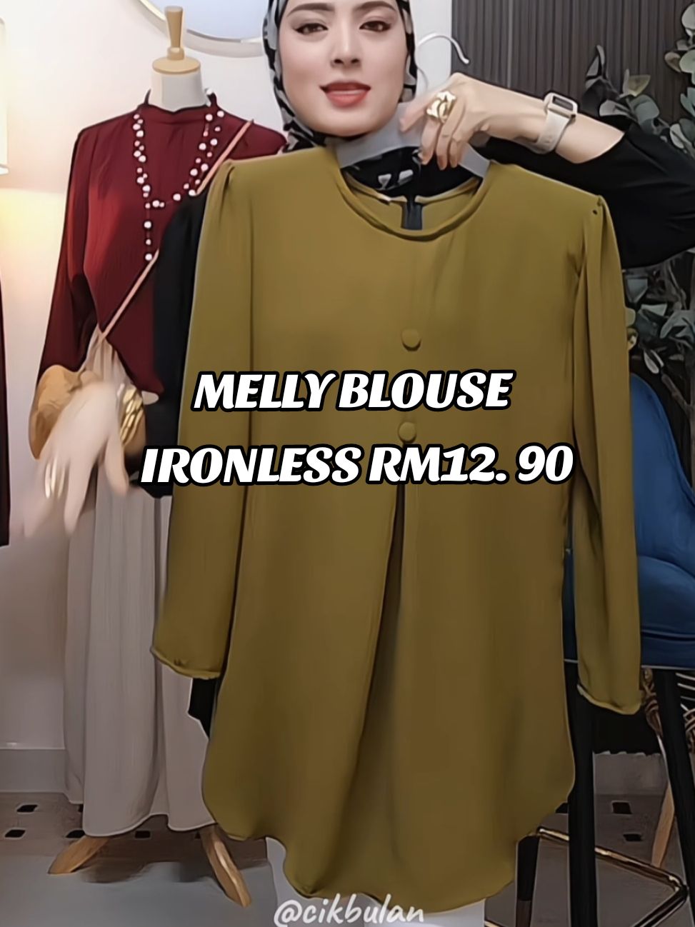 Blouse ironless murah yang tengah viral ni memang wajib grab! 🛒 Ramai dah repeat order sebab selesa gila, tak payah gosok, terus on point! Jangan tunggu lama, cepat grab sebelum sold out‼️😍 #blouse #blousemurah #blousewanita #blousedesign #blousecantik #blouseviral #blouseironless 