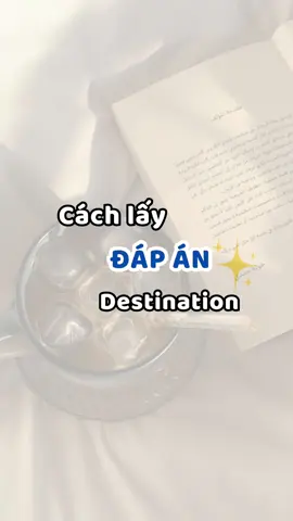 Hướng dẫn cách lấy lời giải trong cuốn Destination #LearnOnTikTok #tuhoc #tuhoctienganh #english #destination 