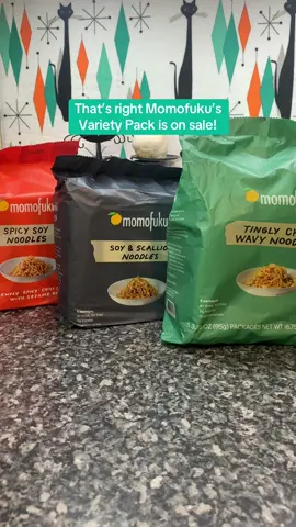 ‼️SALE‼️ Noodle lovers - Now’s the time to buy @Momofuku Variety Pack! 15 Servings of noodles for under 20 dollars. Stock up before they’re gone!  #noodles #ramen #noodlebowl #momofuku #blackfridaysale #cybermonday  