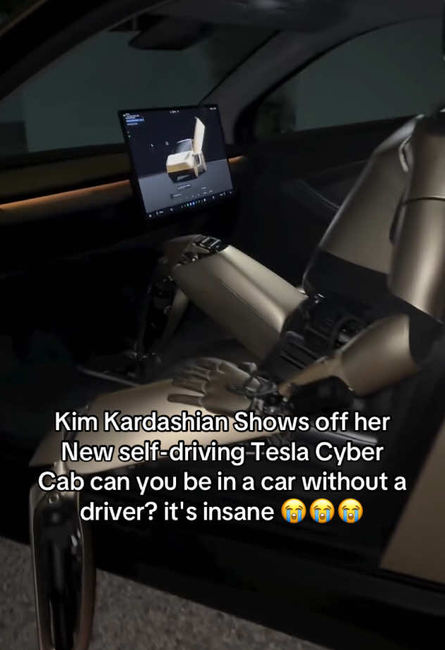 Wow kim 😭#kimkardashian #foryou #tesla 