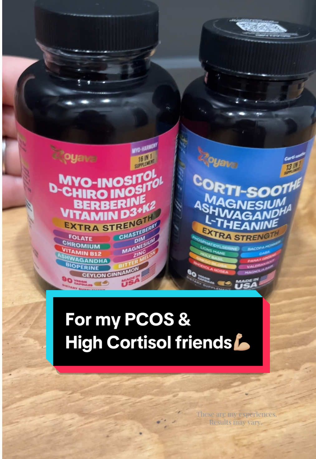 Replying to @Taylor | Mom | Fitlife 🌻 These are my go to! @Zoyava  Be sure to consult your doctor first. Results may vary. #zoyava #zoyavasupplements #MomsofTikTok #womenshealth #womenover30 #womenover40 #resultsmayvary #hormoneimbalance #highcortisol #pcos #tiktokshopblackfriday #tiktokshopcybermonday #tiktokshopholidayhaul