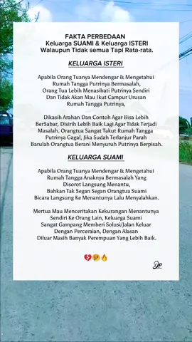 perbedaan Keluarga suami dan Isteri  #suami #isteri #nikah #mertua #seputarrumahtangga #menantu #cerai #sedih #selingkuh #fypシ゚ #fyppppppppppppppppppppppp #foryourpage #viralvideo 