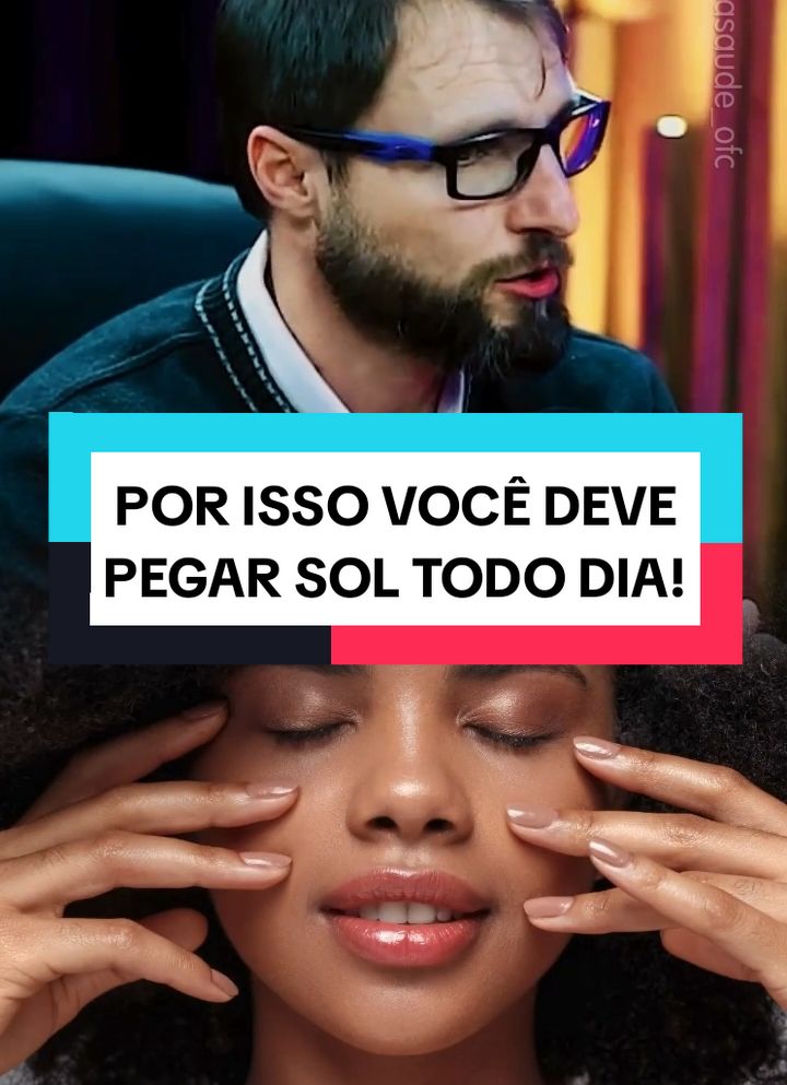 POR ISSO você DEVE pegar SOL TODO DIA!  ▶️ Dr. Julio Luchmann no ANA TALK'S EP 14! #saude #saudavel #sol #melasma #melanina #pele 