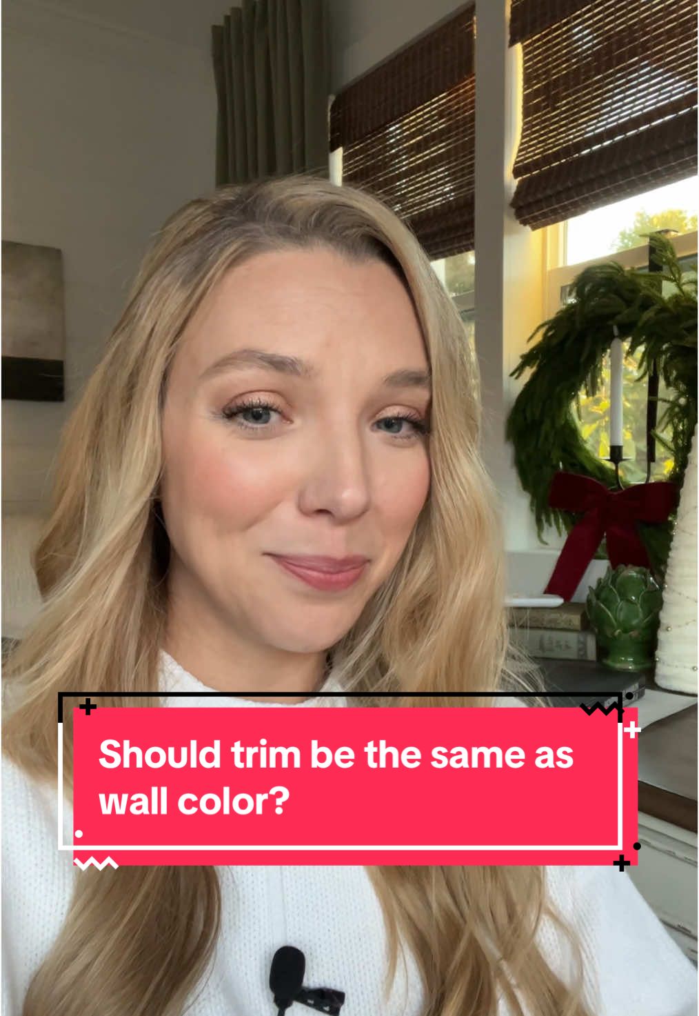 Replying to @adena123456789 Trim color and sheen is a personal preference for looks and practicality. #crownmolding #paint #interiordesign #tip 