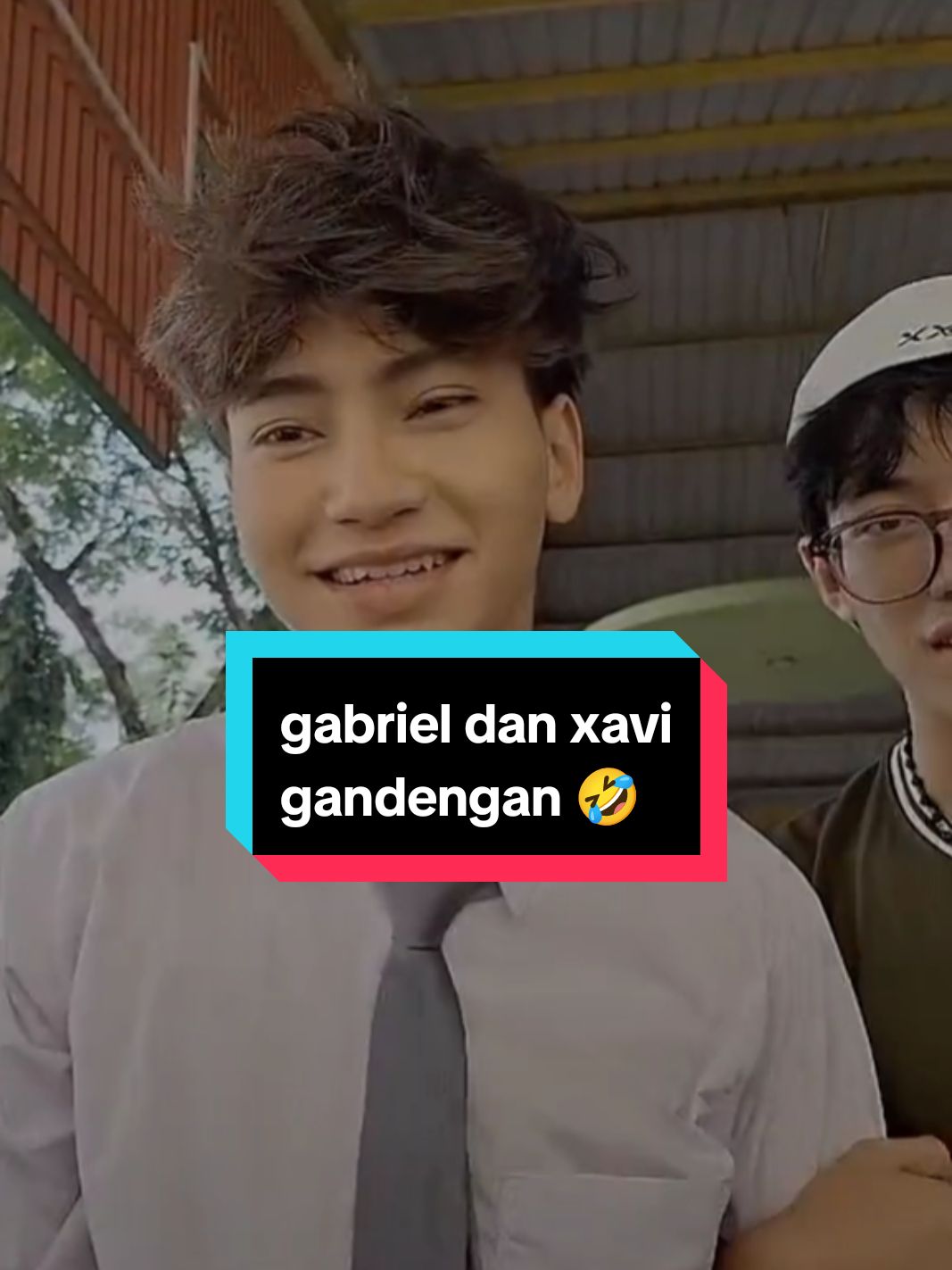 ganteng bgt nih berdua #boys #magic5 #gabriel #xavi #dika #jo 