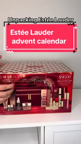 Christmas advent calendar#esteelauder #adventcalendar 