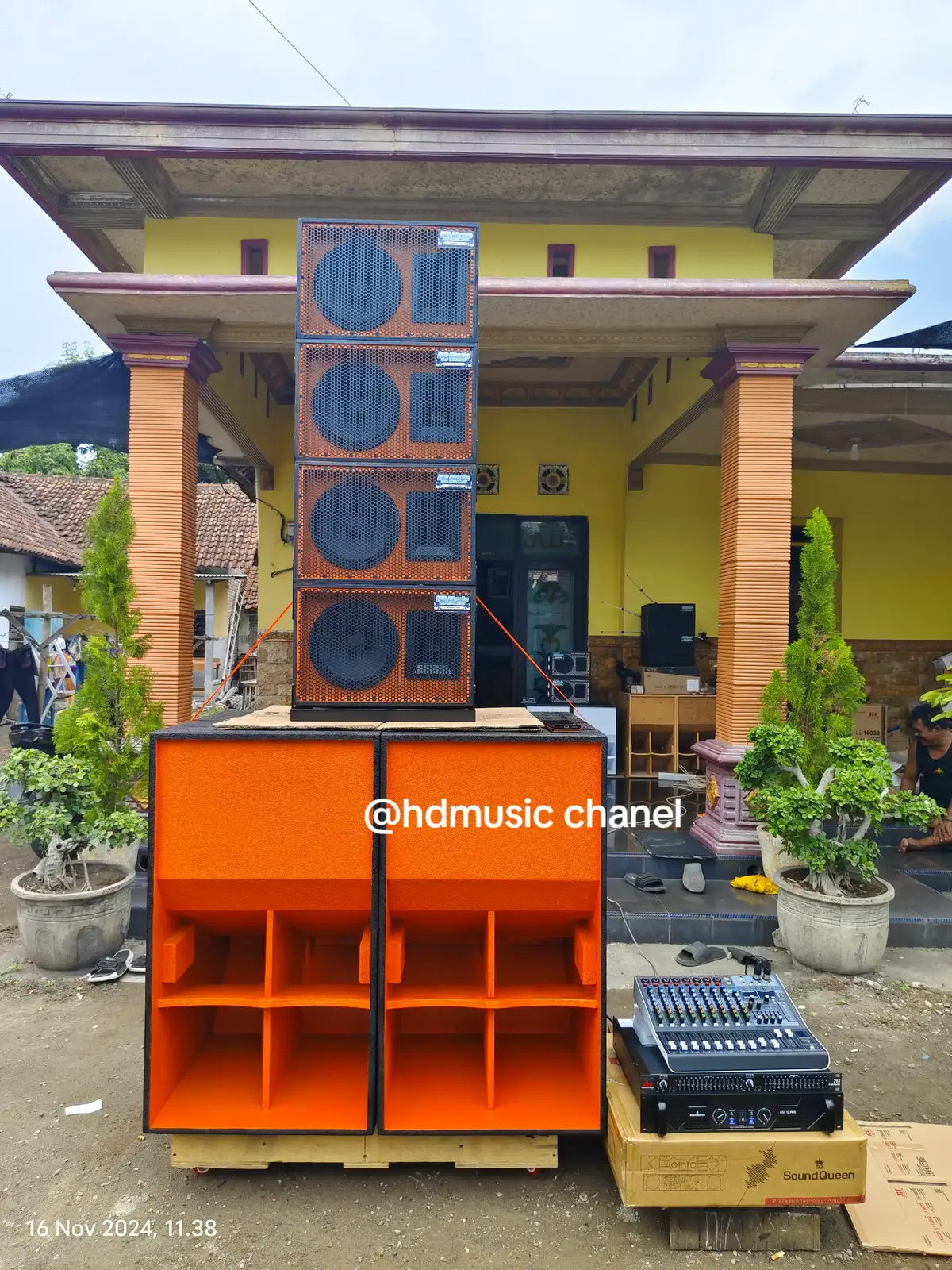 2x18in 4x10in + twiter 4x crossover pasif 1x power 1x micer 8chenel 1x equalizer set kabel 15meter  siap bunyi #paketsoundmurah #miniatursoundsystem #paketsoundsidoarjo #soundfypviraltiktok #soundfypviral #pakethajatanhoreg #paketminiatur #pakethajatan 