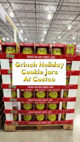 I spotted the Grinch holiday cookie jar at Costco and it comes with delicious pirouline cream filled dark chocolate and hazelnut rolled wafers. For only $19.99 this is a great gift idea under $20 that you can give to a grinch lover!!!  #costco #costconew #costconewdeals #costcodeals #grinch #CapCut 