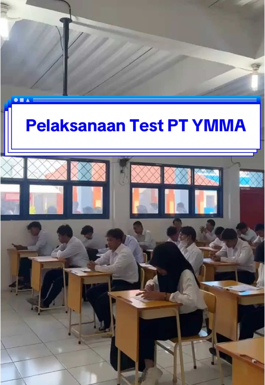 Info BKK, Pelaksanaan Test PT YMMA Hari selasa Tanggal 19 Nopember 2024 di BKK SMKS PK TRIDAYA BEKASI #lowongan #lowongankerjahariini #lowongankerja2024 #test #testkerja #bkksmk #bkktiktok #bkk #lowongankerjaterbaru 