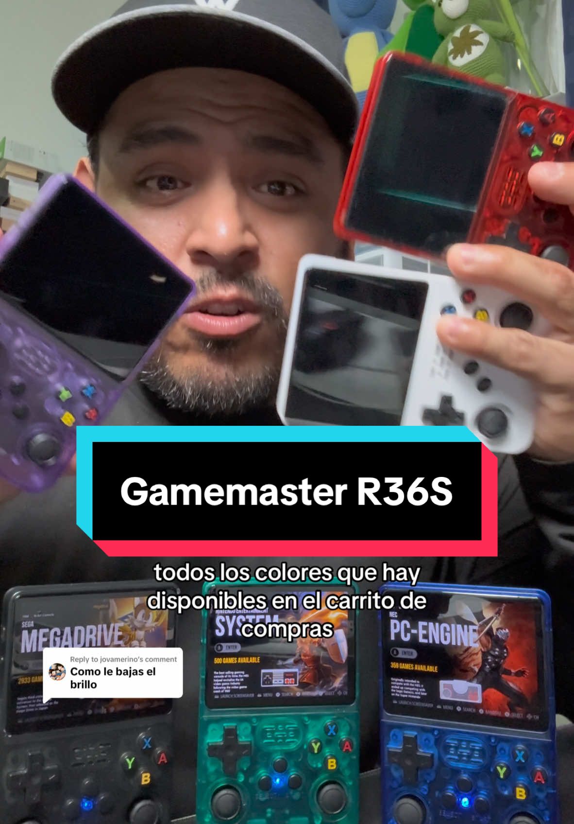 Replying to @jovamerinocomo bajar el brillo y cambiar interfaz de consola gamemaster r36s #consolar36semuladoradejuegos #r36s #gamemasterr36shandheld #nostalgiadevideojuego #tiktokshopblackfriday #TikTokShopCyberMonday #treasurefinds #giftguide #ttslevelup