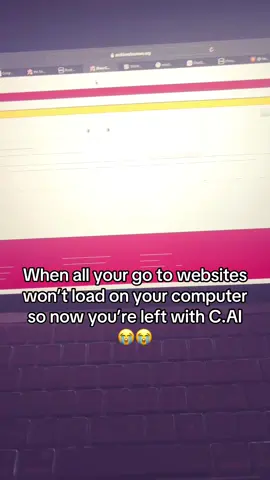 Bruhhh i dont even use C.AI Chatgp is my go to now but for some reason even after i shutdown my computer C.AI the only website that will load #fypシ #cai #chatgpt #netflix #ao3 