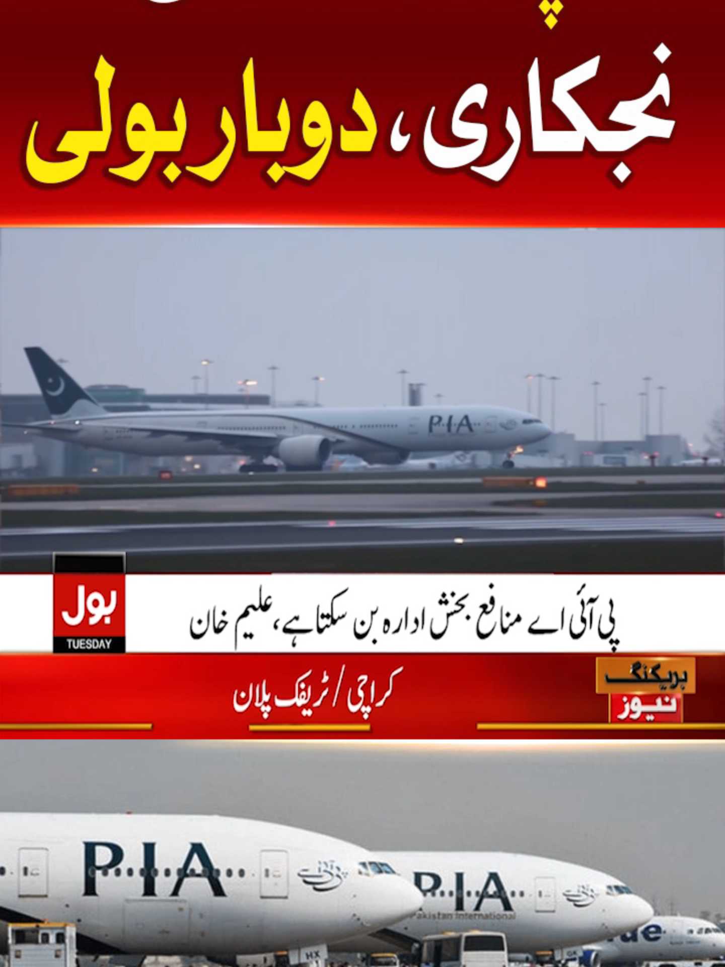 پی آئی اے کی نجکاری، دوبار بولی  #BOLNews #BreakingNews #PIA #WhatToWatch #WhoToFollow