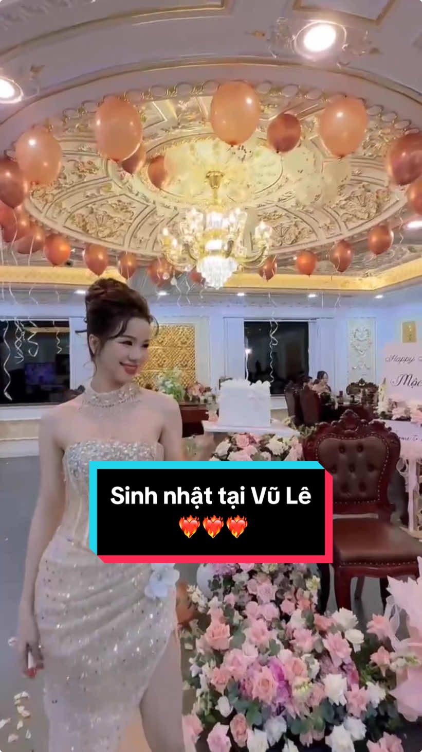 Tiệc sinh nhật ngập tràn hoa hồng tươi, lãng mạn trong không gian sảnh Diamond tại Vũ Lê 💞 📍Nhà hàng Hầm rượu Vũ Lê, 951 Đồng Khởi, Tân Phong, Biên Hoà, Đồng Nai #nhahangvule #nhahang #tiecsinhnhat #goiydiadiemtochucsinhnhat #trending #fyp #xh #xuhuong #xhtiktok 