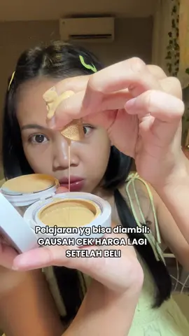 Total ngambek sama jinot turun harganya ga jelasss bye #TheOriginote #cushion 