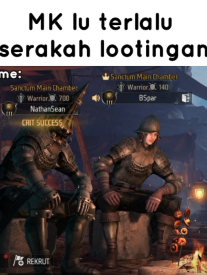 Disuruh balik malah looting #GoldandGlory #GnG #fyp #game #meme