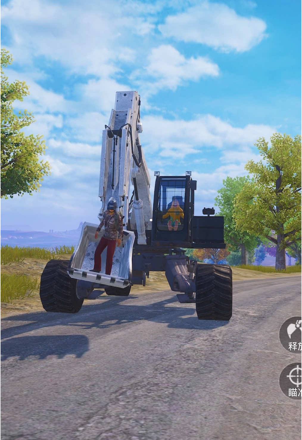 Копаем на Эрангеле в китайском пабге🚜 #pubg #pubgm #pubgmobile 